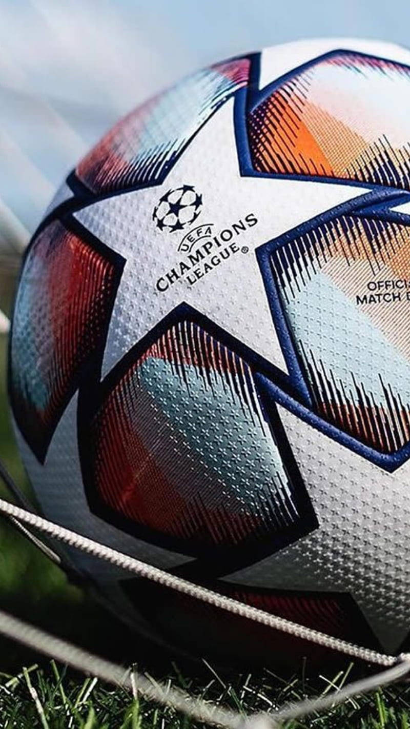 Close-up Of Champions League Ball Wallpaper