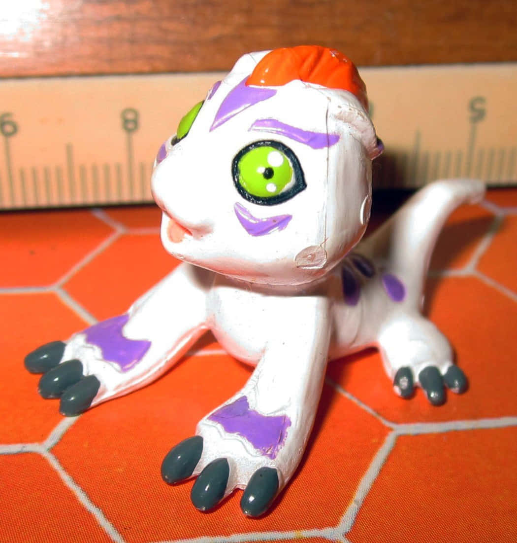 Close-up Of Gomamon, The Cherished Digimon Seal From The Popular Digimon Series. Wallpaper
