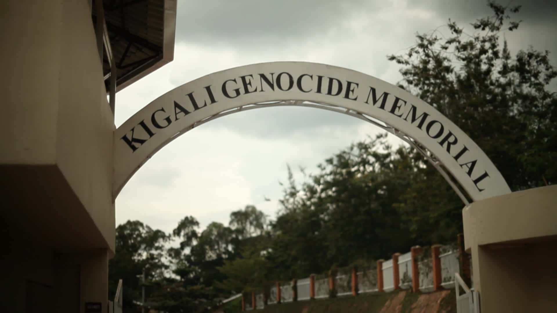 Close-up Of Kigali Genocide Memorial Arc Wallpaper