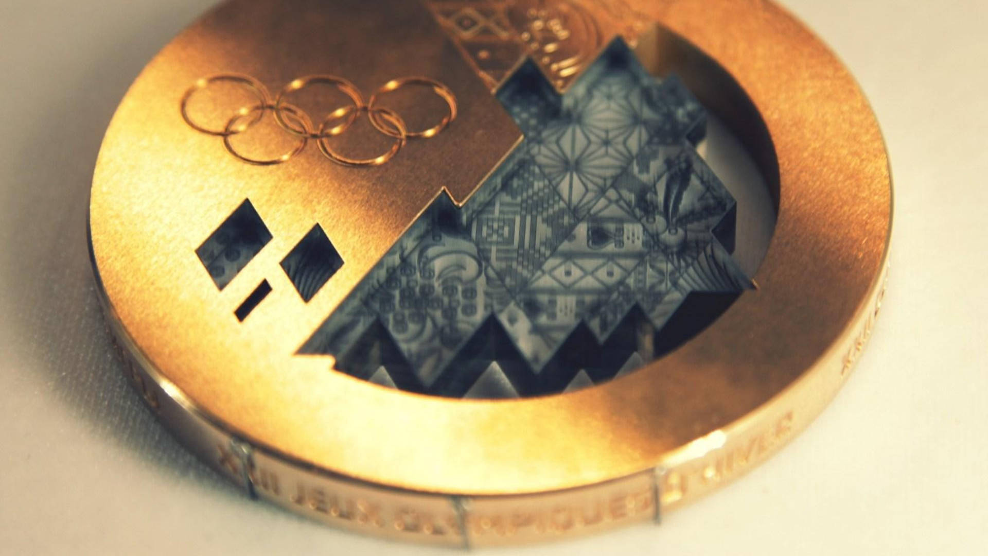 Close-up Of Olympics Medal