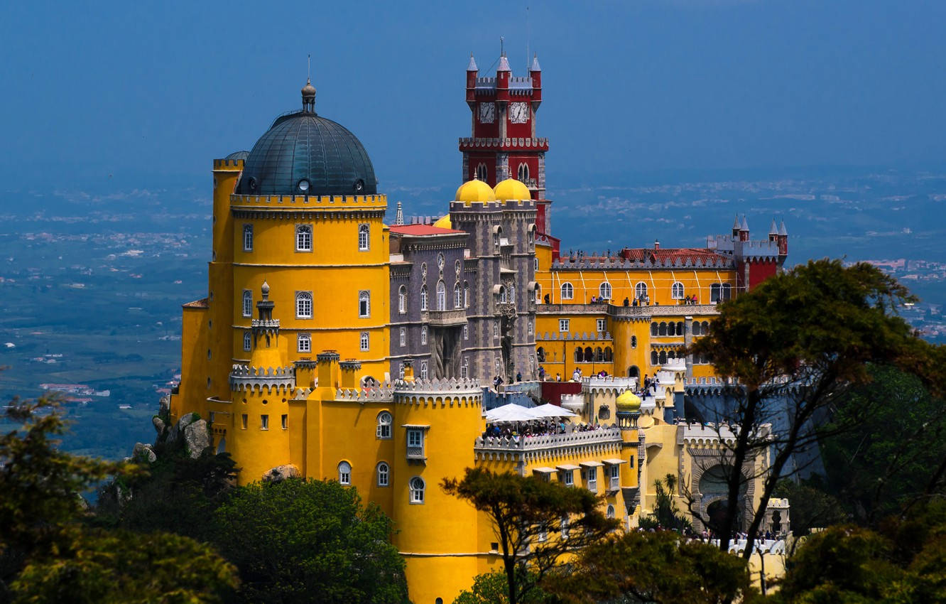 Close-up Of Pena Palace Sintra Picture