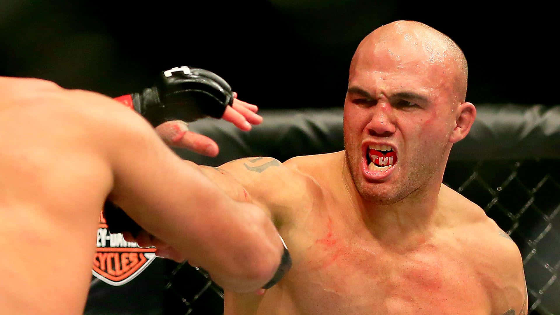 Close Up Of Robbie Lawler Wallpaper