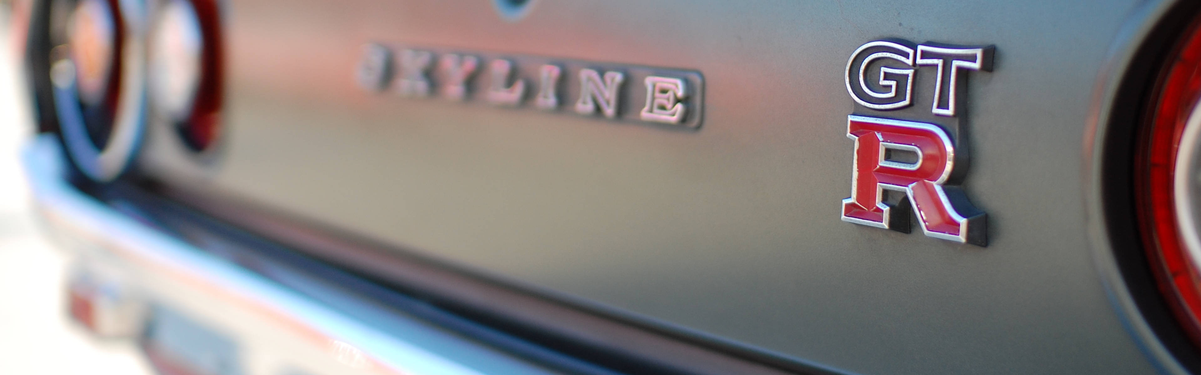 Close-up Of Skyline Car