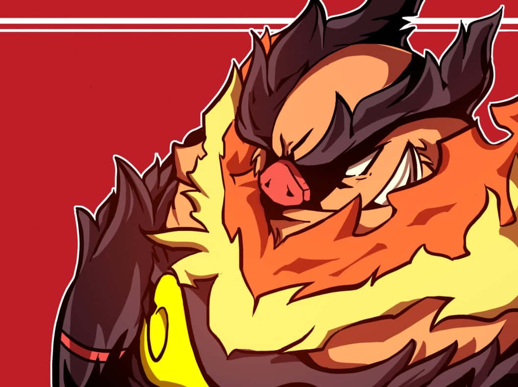 Close-up Photo Of Emboar Wallpaper