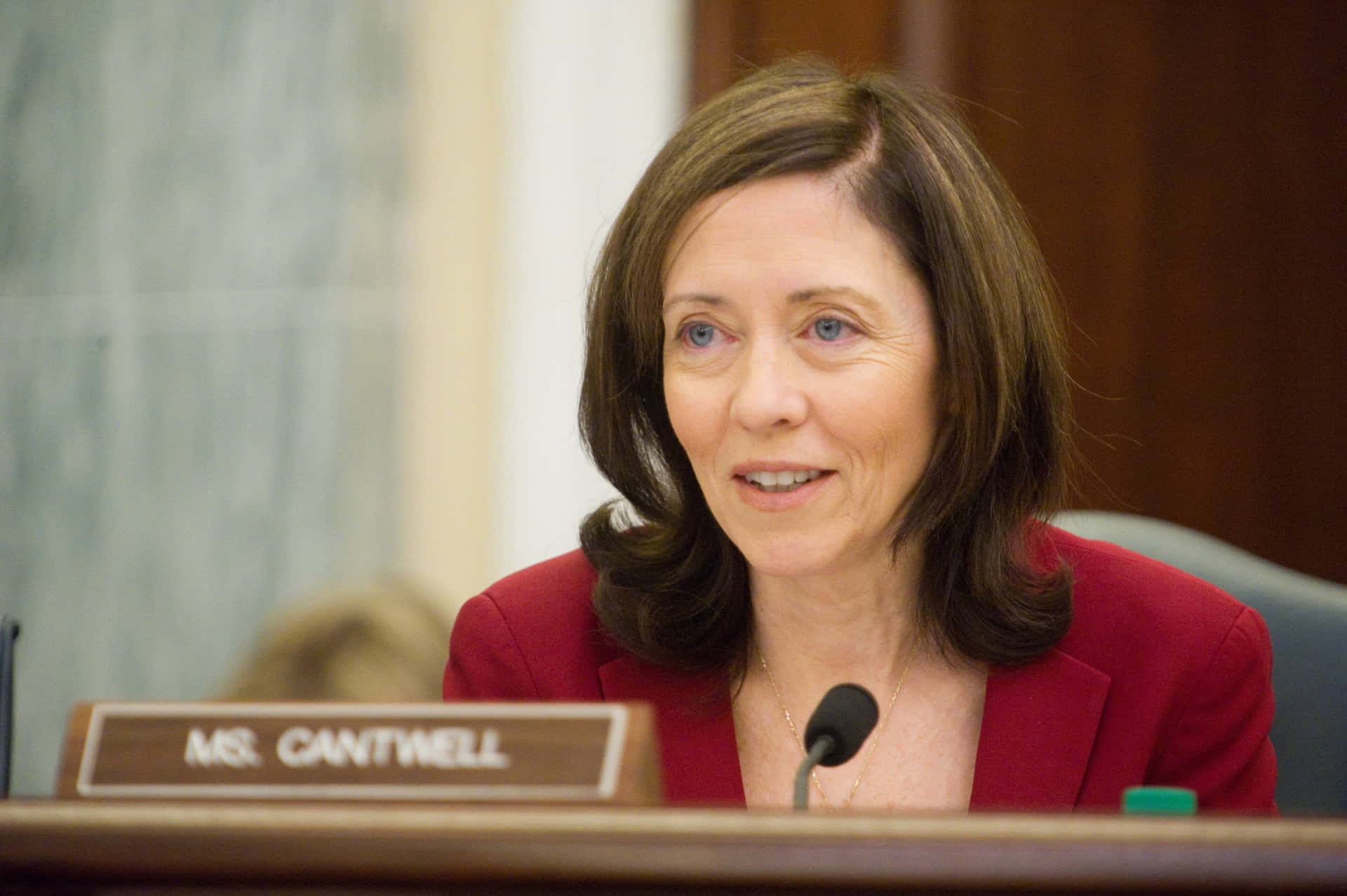 Close-up Photo Of Maria Cantwell Wallpaper