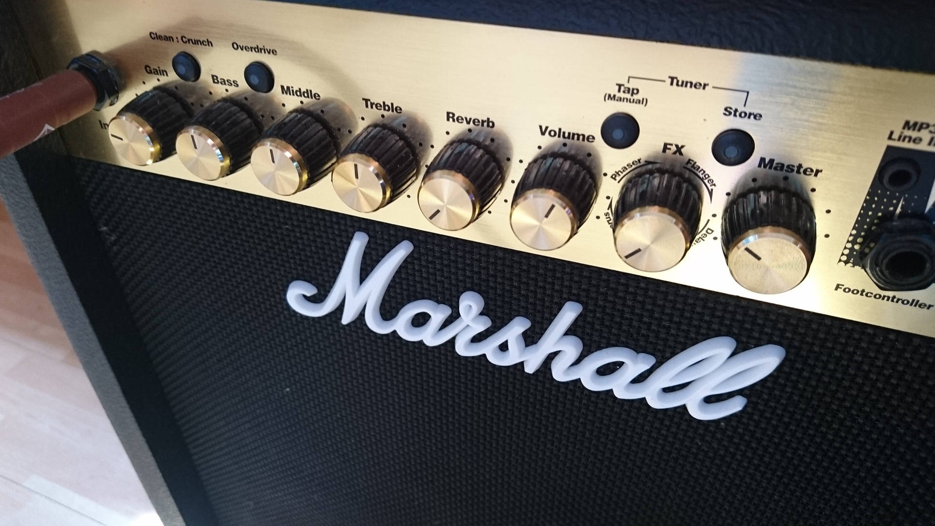 Close-up Photography Marshall Guitar Amplifier Wallpaper