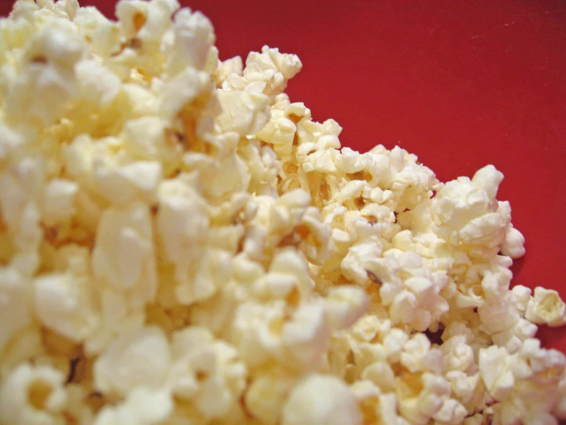 Close Up Popcorn Textuur Achtergrond