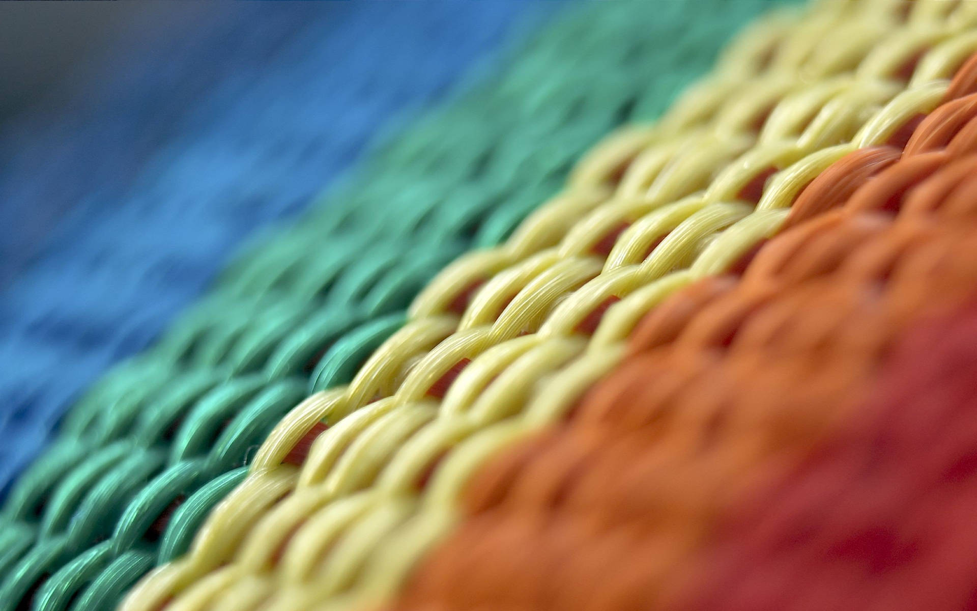 Close-up Rainbow Fiber Material Wallpaper