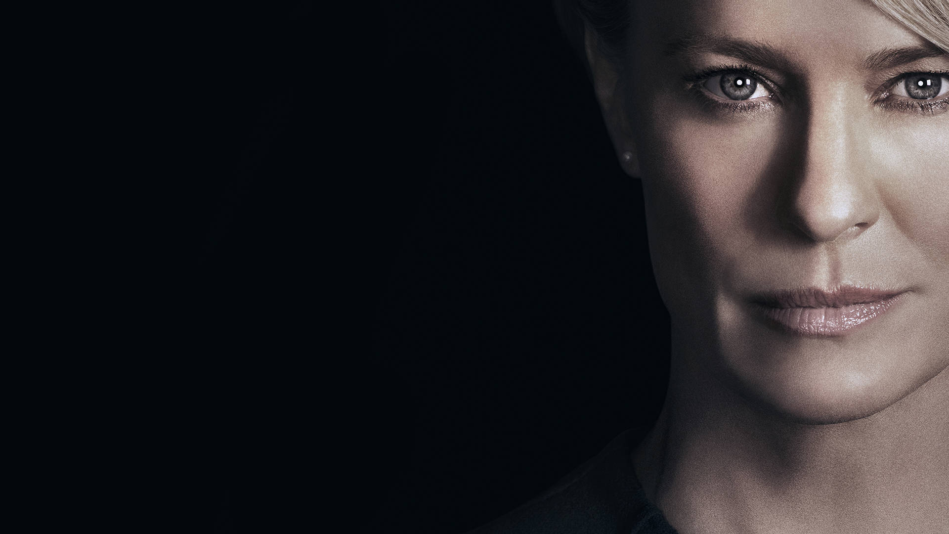 Close Up Shot Of Claire Of House Of Cards Wallpaper