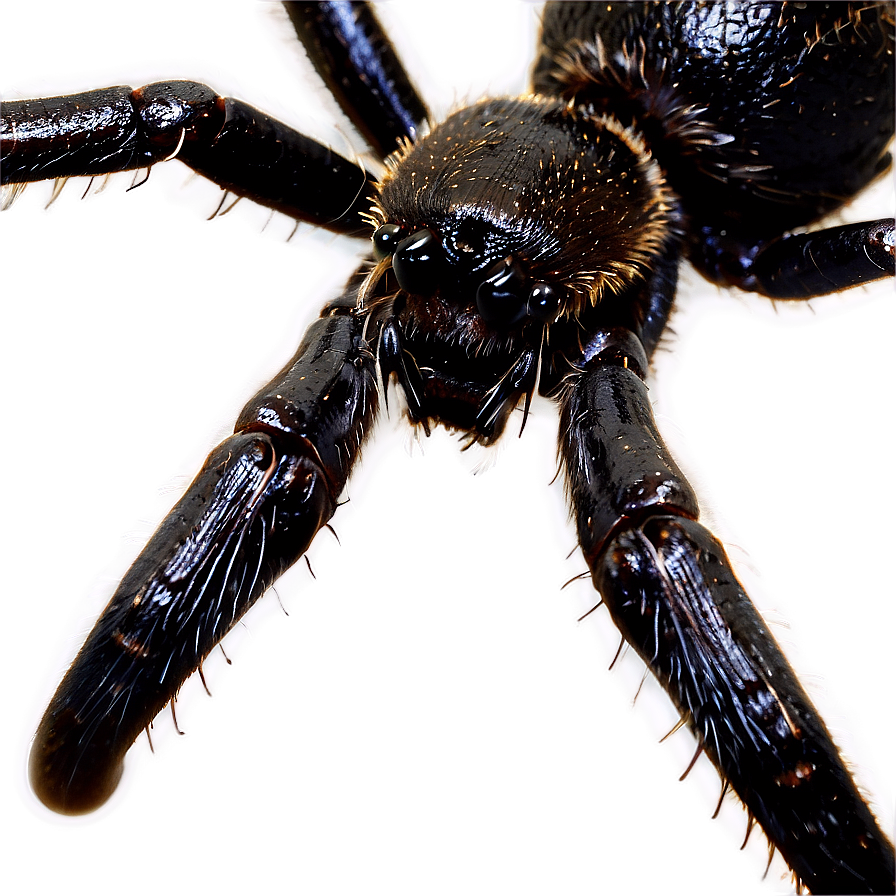 Close Up Spider Macro Photography PNG