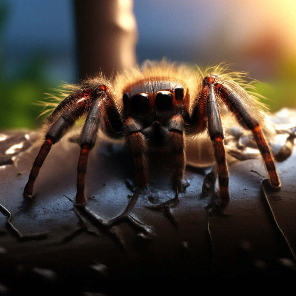 Close Up Tarantula Spider Wallpaper