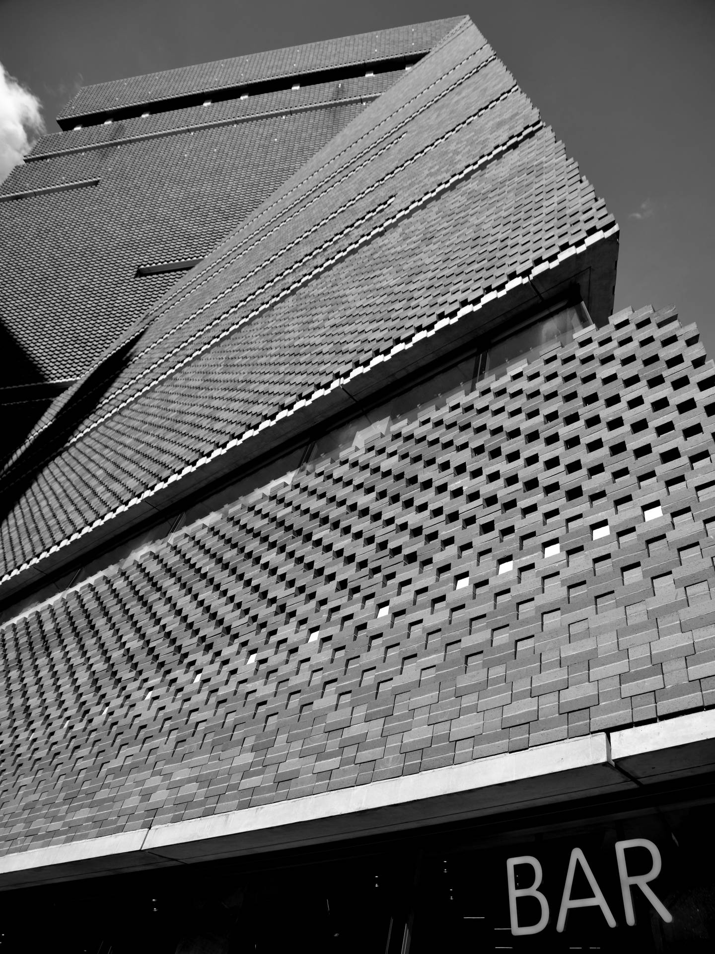 Primopiano Dell'edificio Tate Modern Sfondo