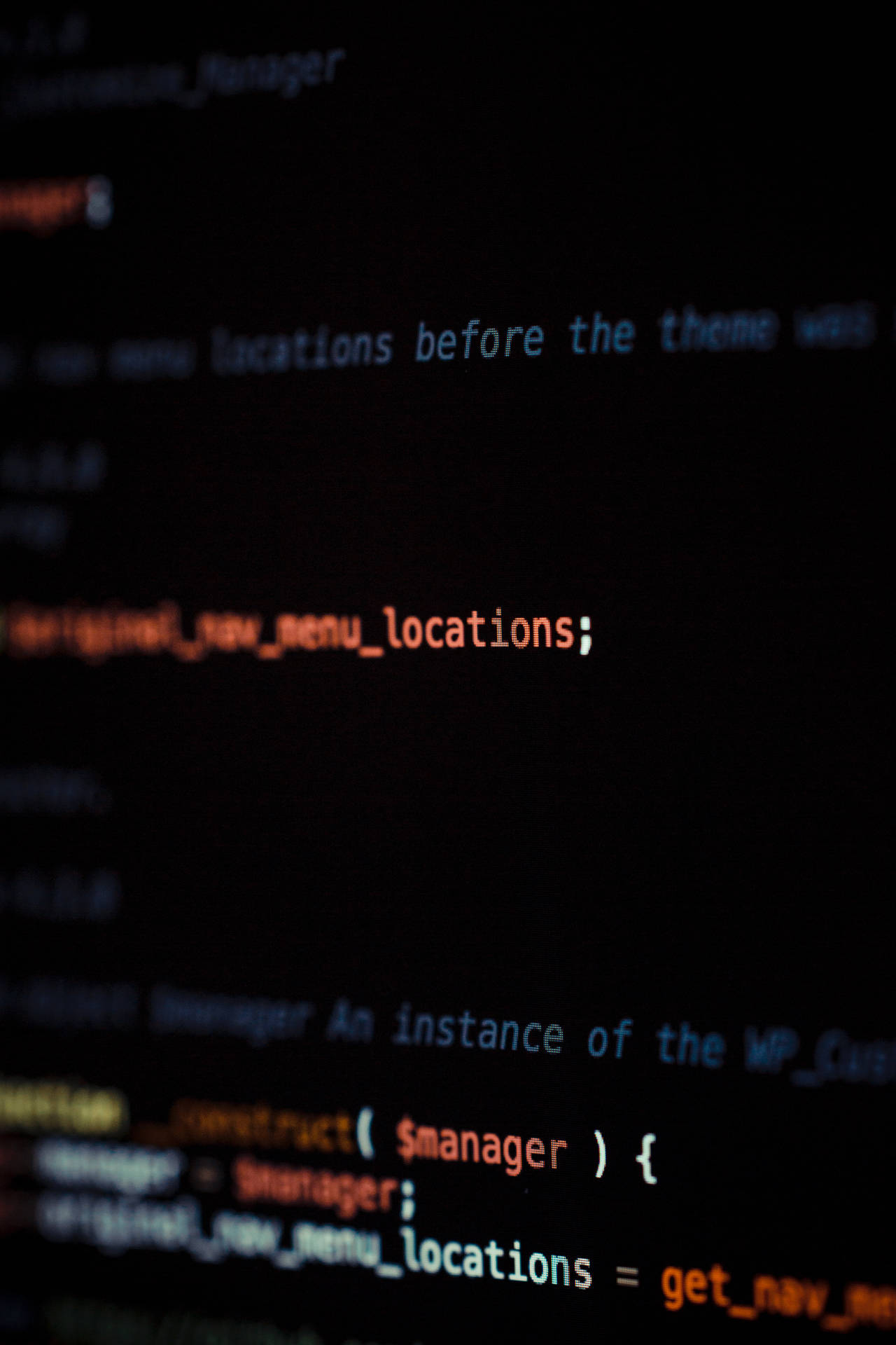 Close-up Technology Programming Codes wallpaper