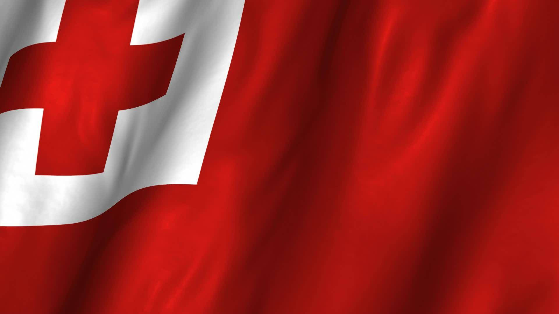 Close-up Tonga Flag Wallpaper