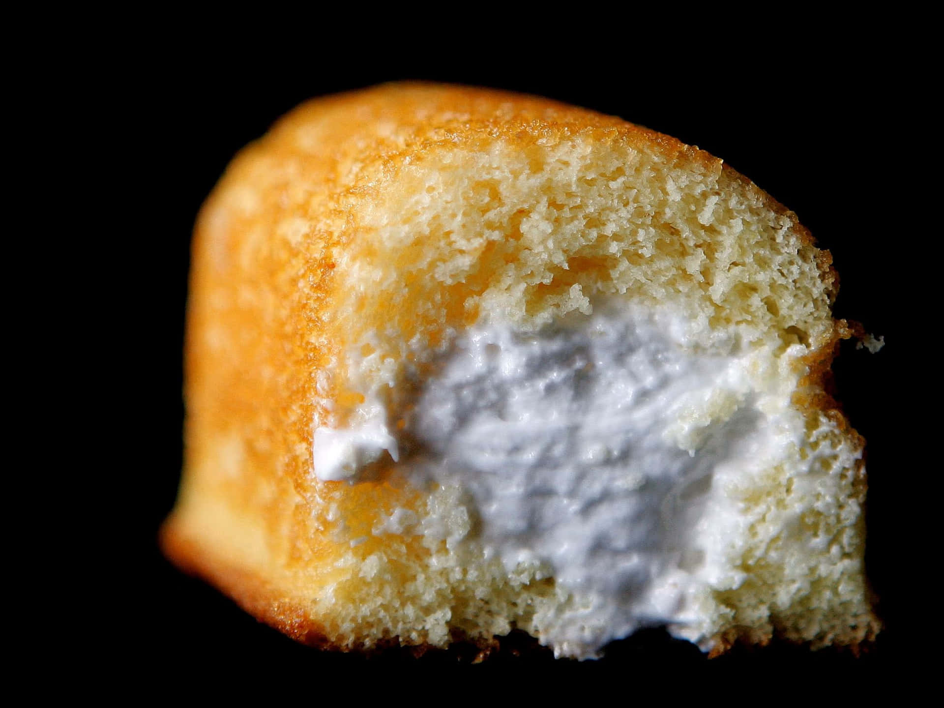 Close Up Twinkie Cream Filling Wallpaper