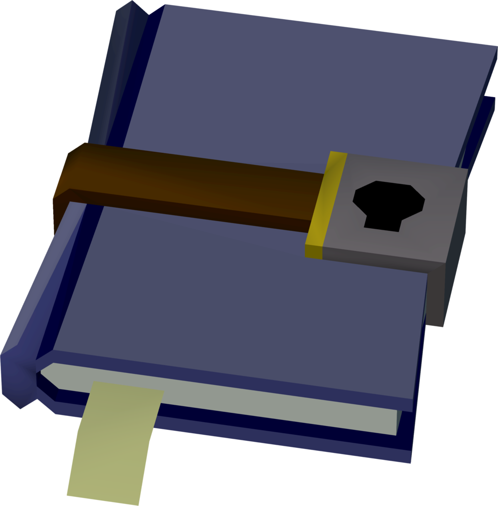 Closed Diarywith Penand Bookmark PNG