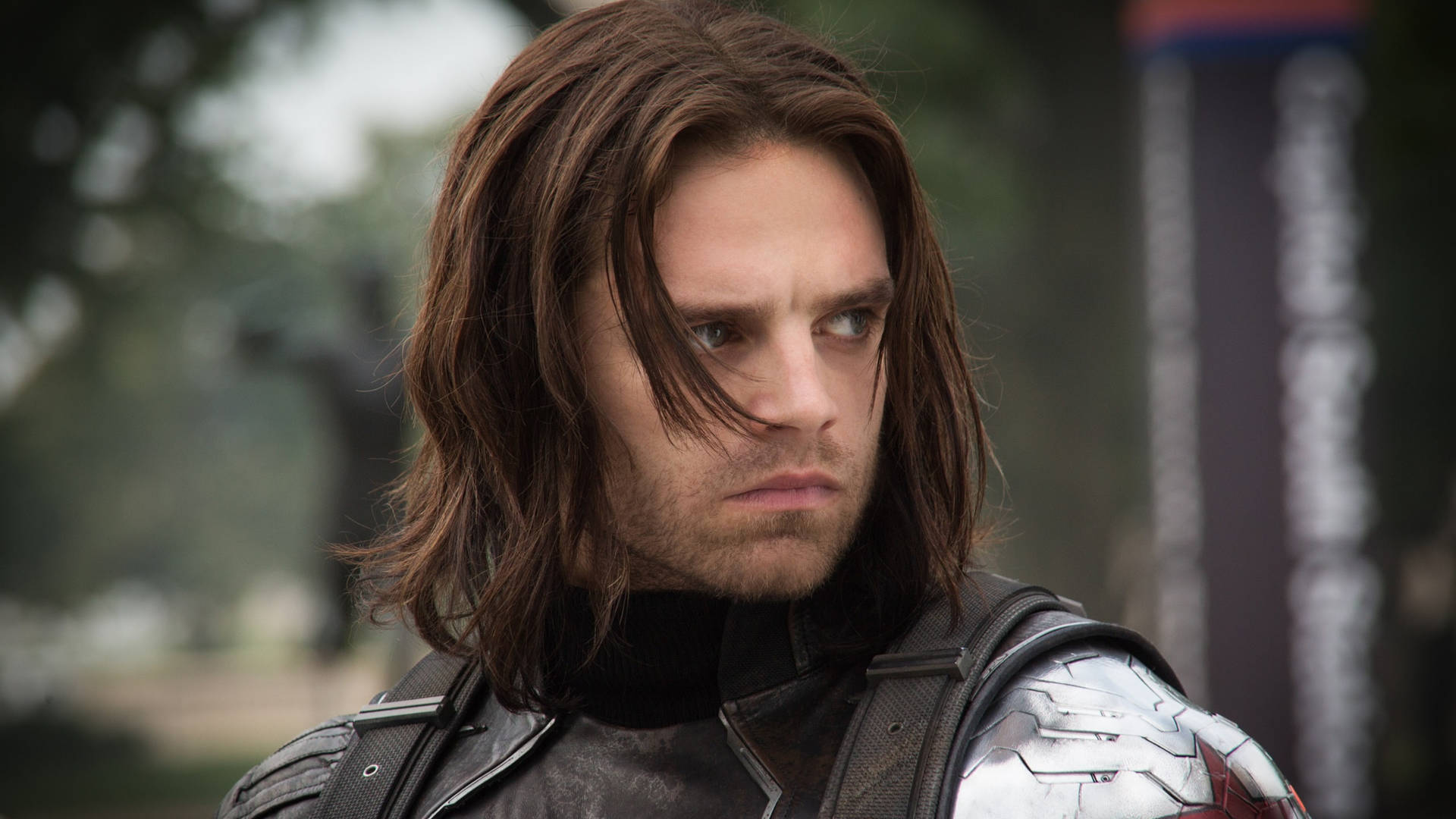 Closed-up Winter Soldier