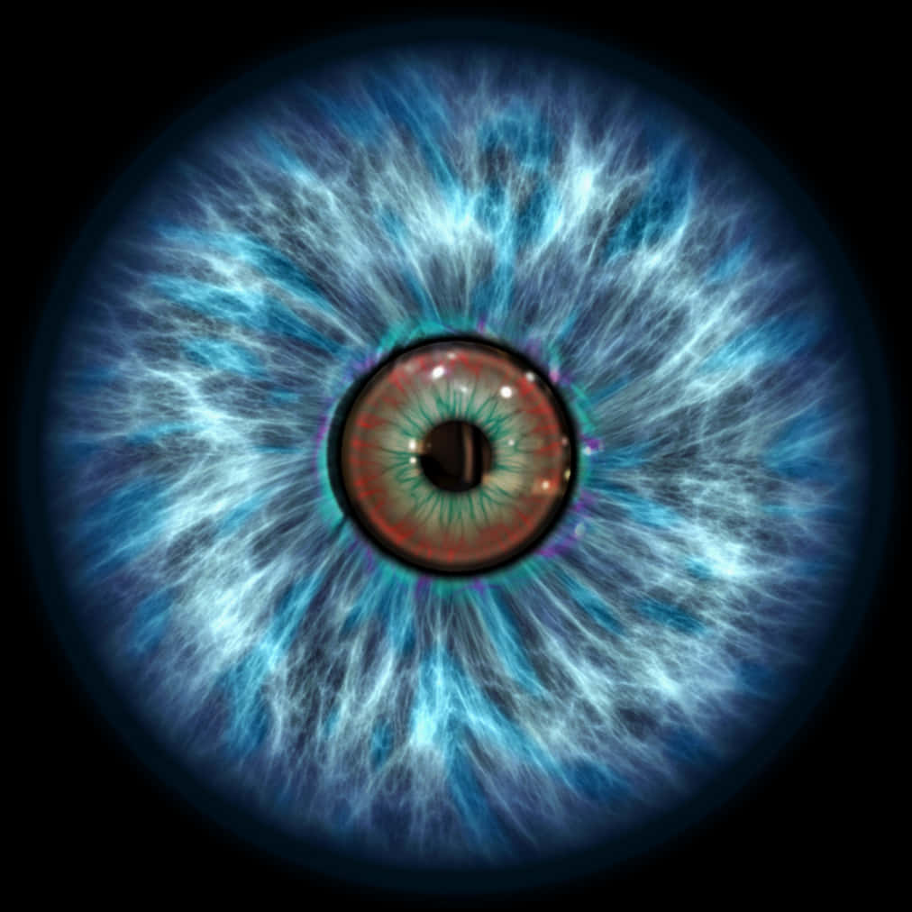 Closeup Detailed Human Eye PNG