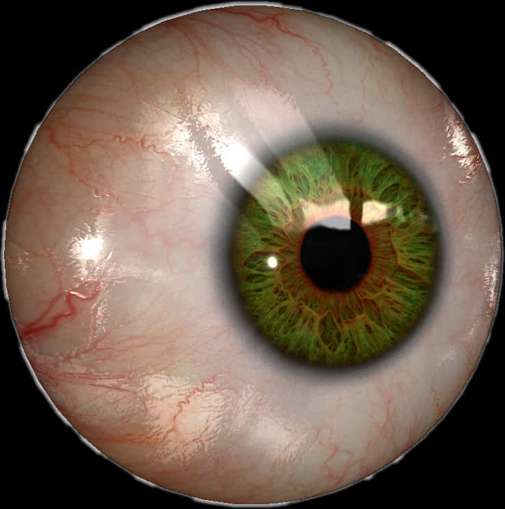 Closeup Green Human Eye PNG