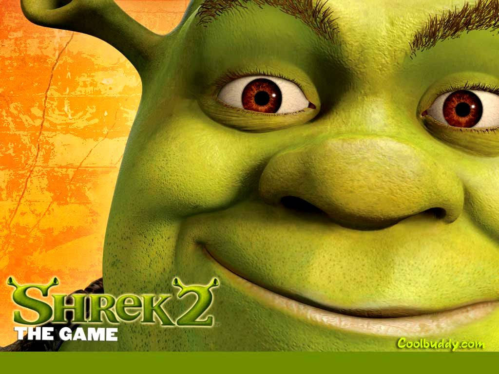 Engrossing Shrek PC Game Close-Up Wallpaper