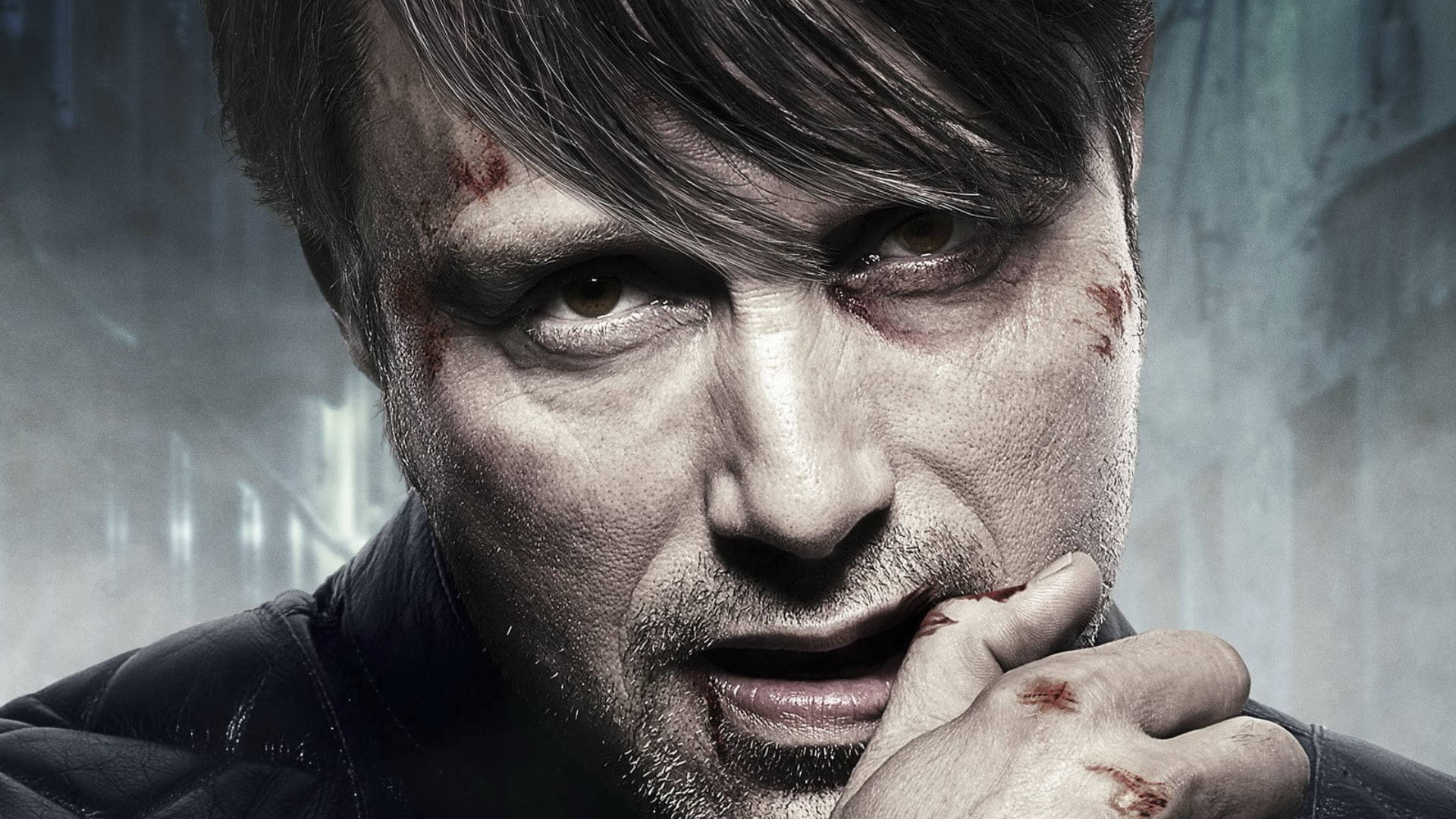 Closeup Mads Mikkelsen As Hannibal