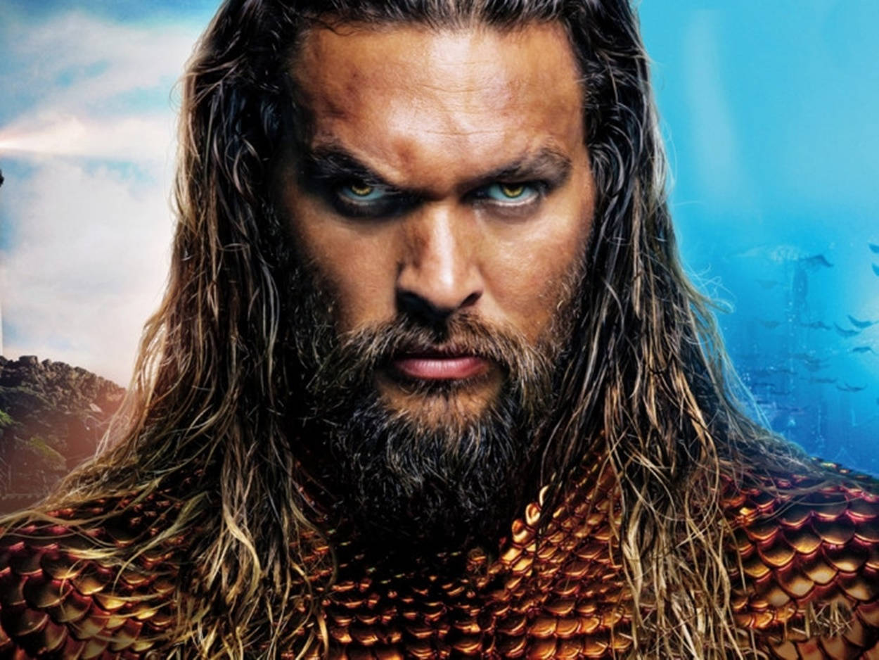 Closeup Of Aquaman Movie Background