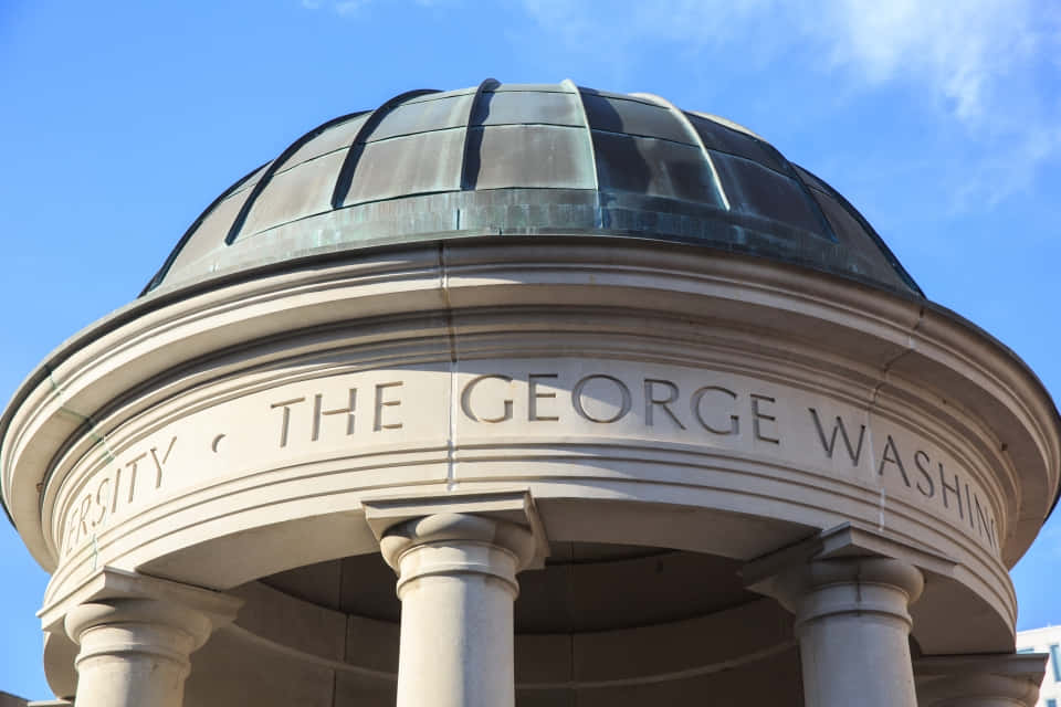 Closeup Photo Of George Washington University Tempietto Wallpaper