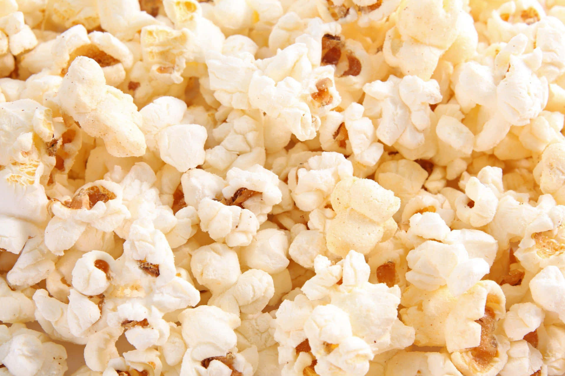 Close-up Popcorn Textuur Achtergrond