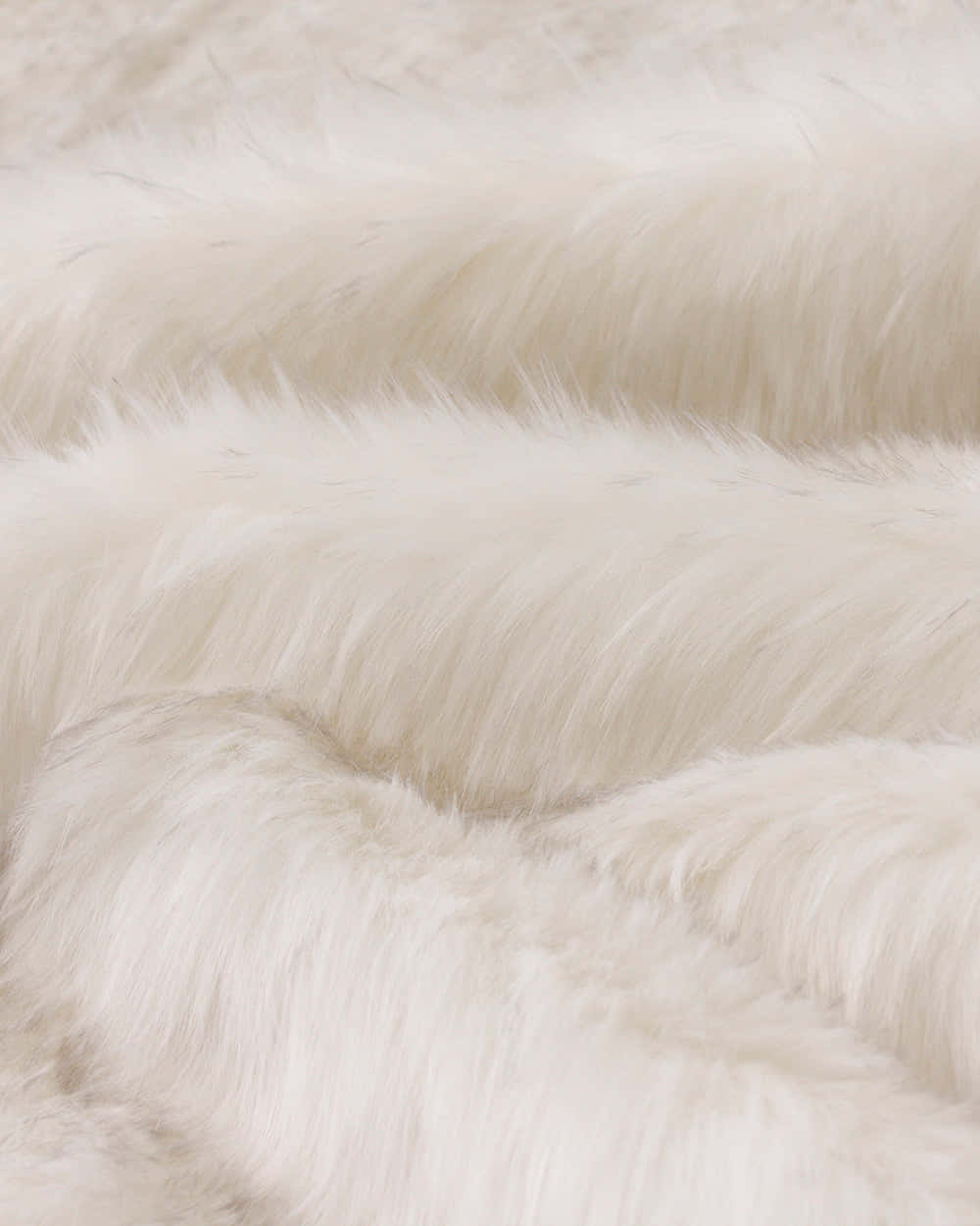 Download Closeup Textureof White Faux Fur Wallpaper | Wallpapers.com