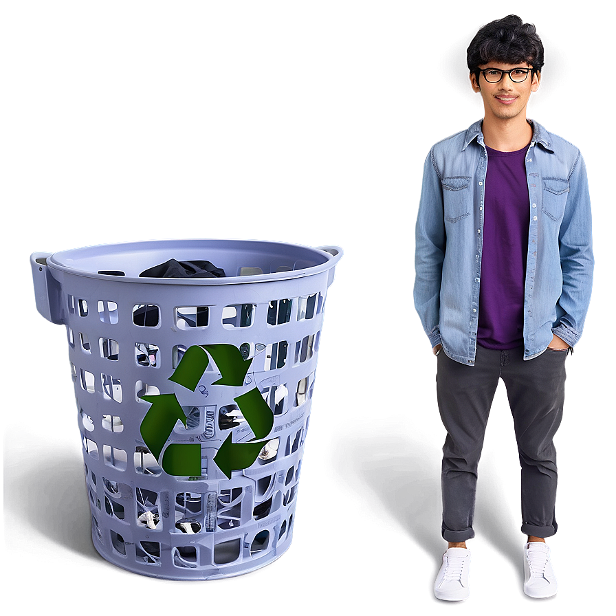 Clothing Recycle Bin Png 06252024 PNG