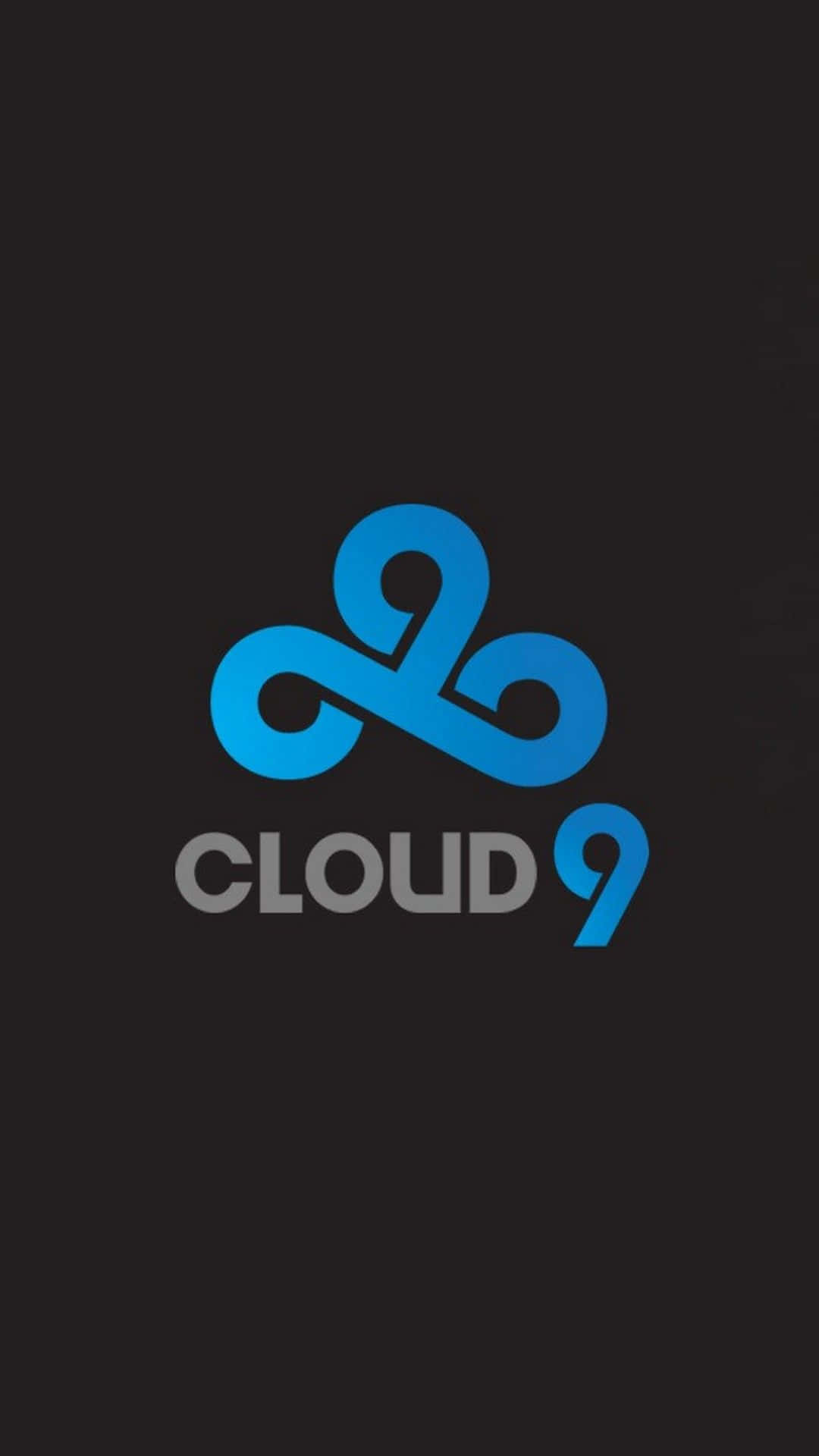 cloud 9 logo on a black background Wallpaper