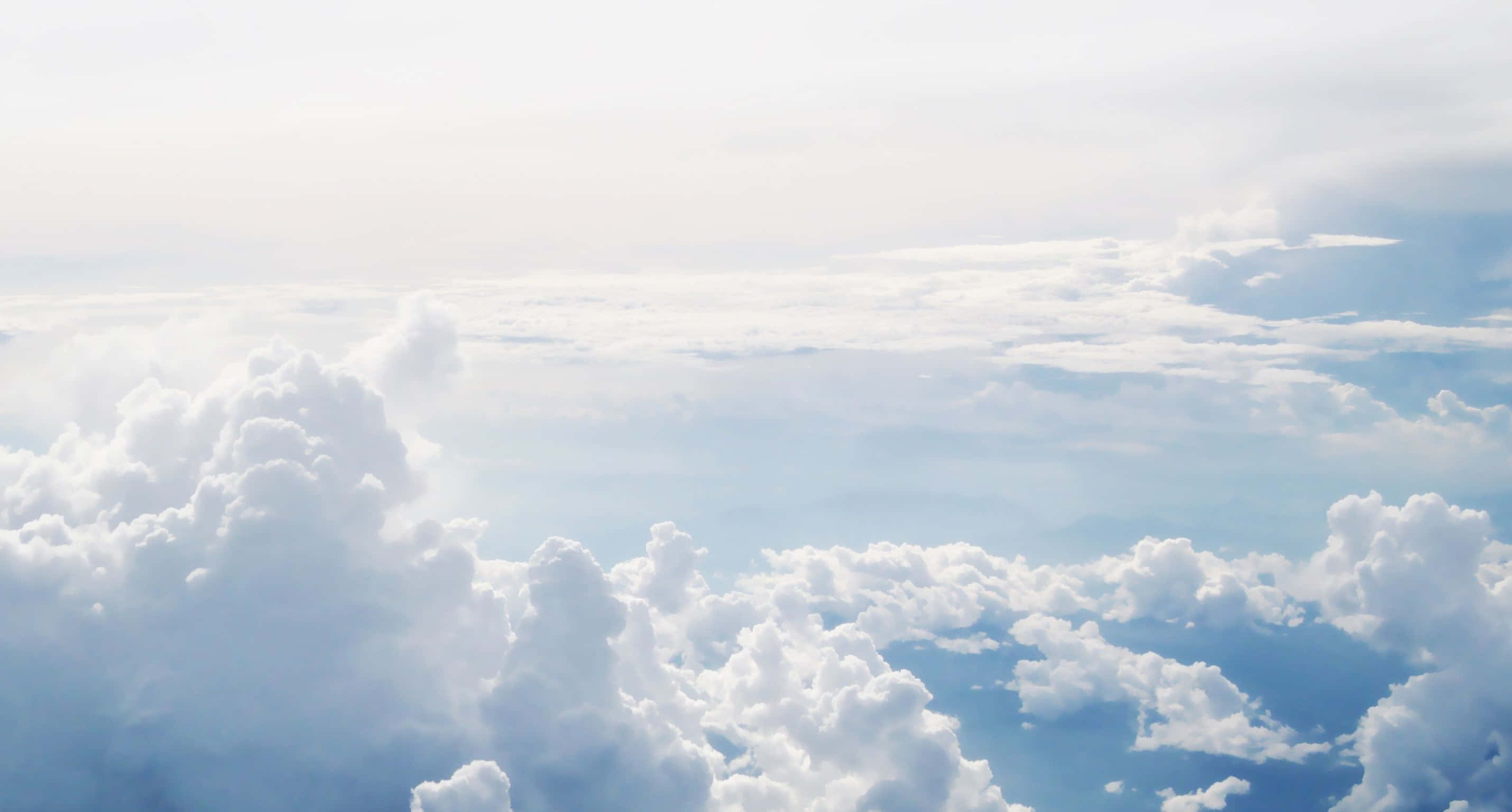 See the beauty of the clouds from above!