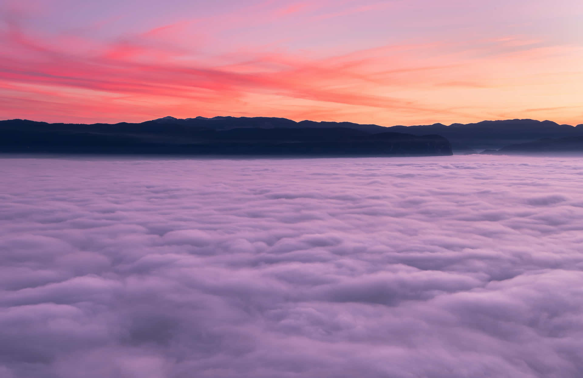 Hintergrundmit Wolken In Langzeitbelichtungsfotografie