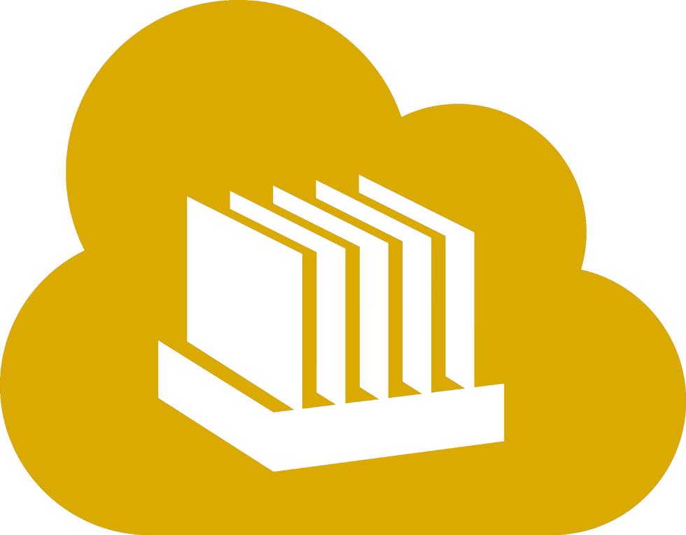 Cloud Books Logo PNG