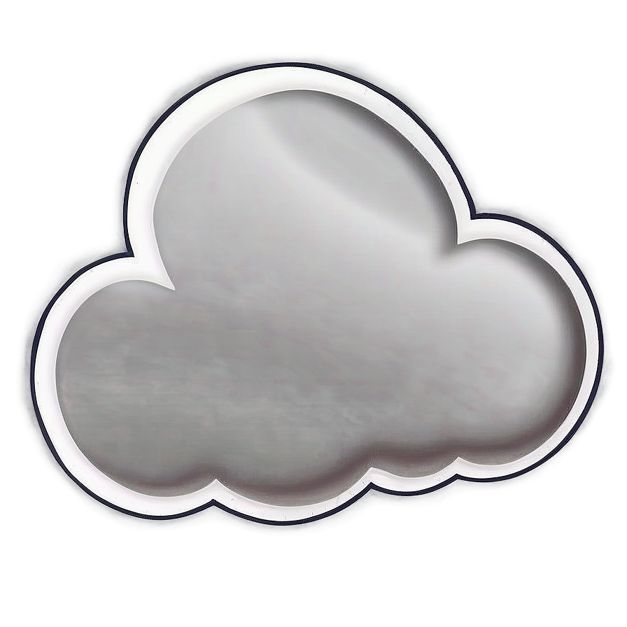 Cloud Cartoon A PNG