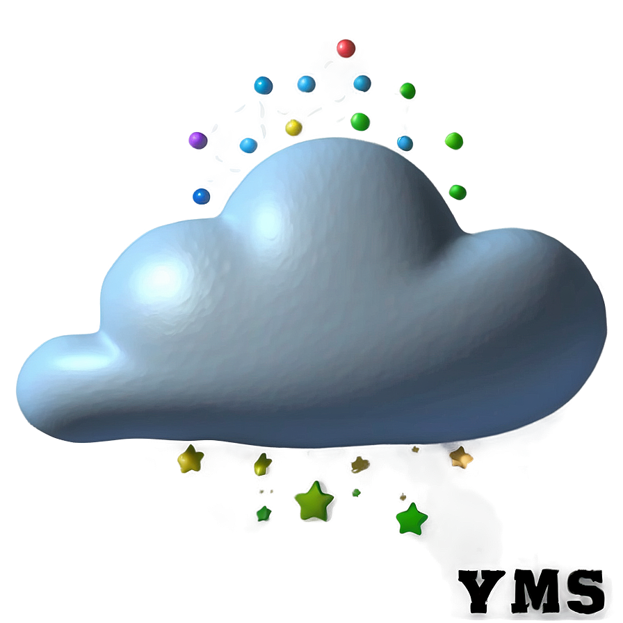 Cloud Cartoon D PNG