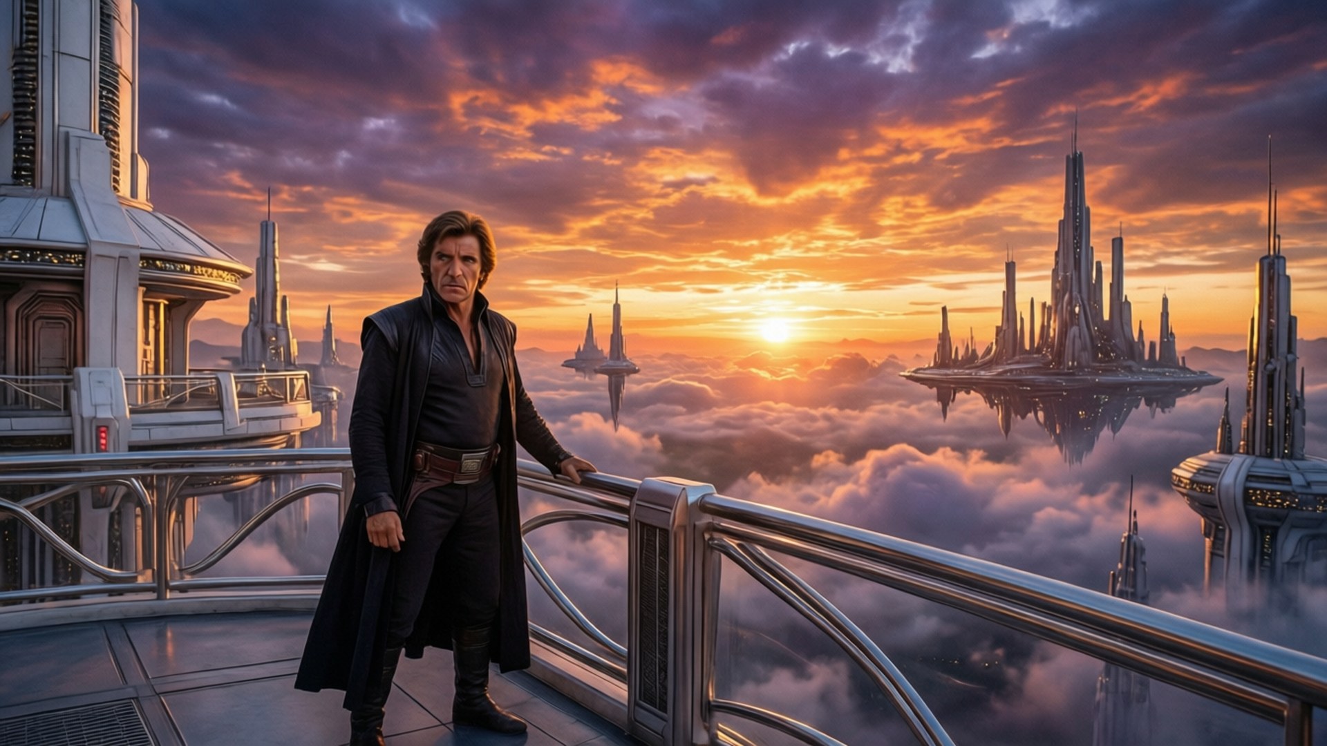 Cloud City Sunset Taustakuvat