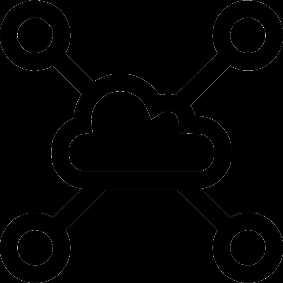 Cloud Computing Concept Icon PNG