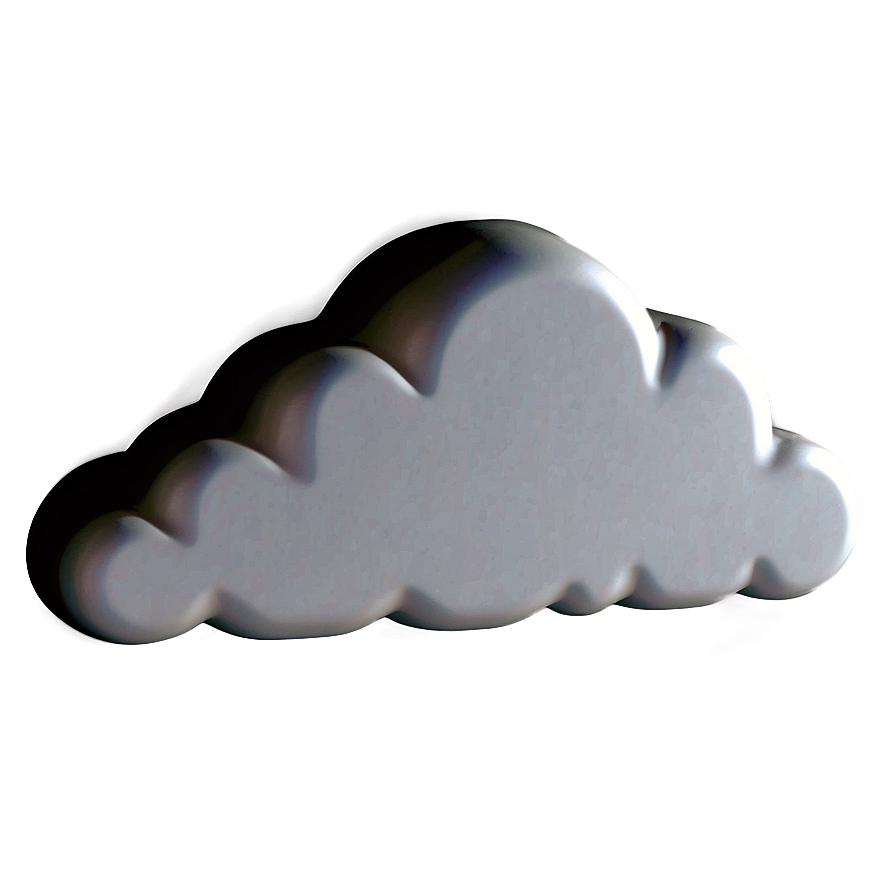 Cloud Emoji Png 25 PNG