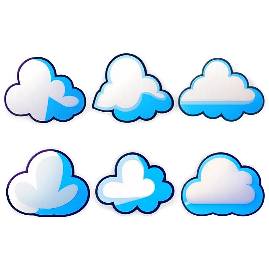 Cloud Emoji Png 50 PNG