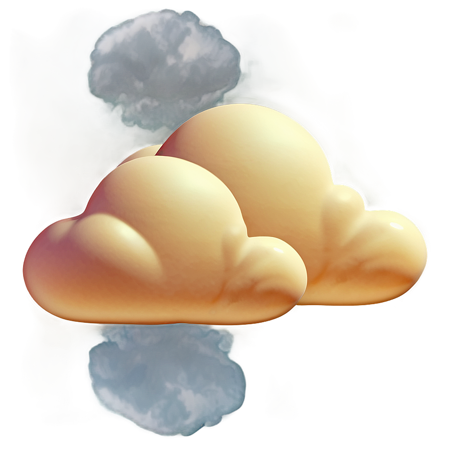 Cloud Emoji Png 65 PNG