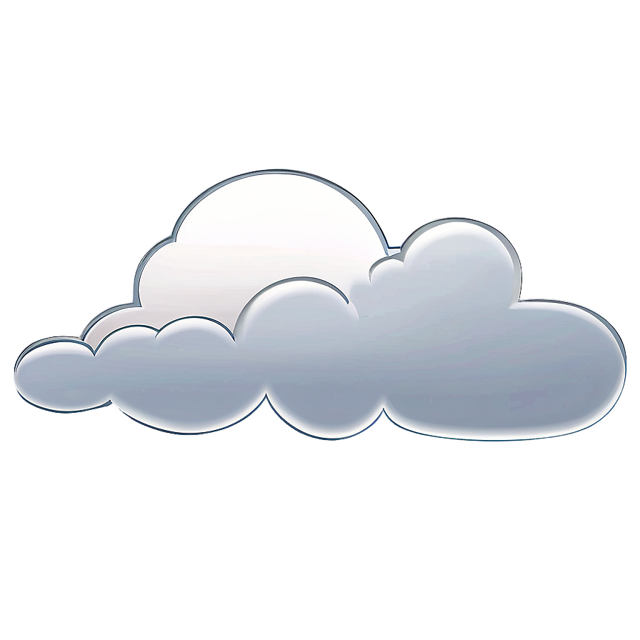 Download Cloud Outline Clipart Png Nwm | Wallpapers.com