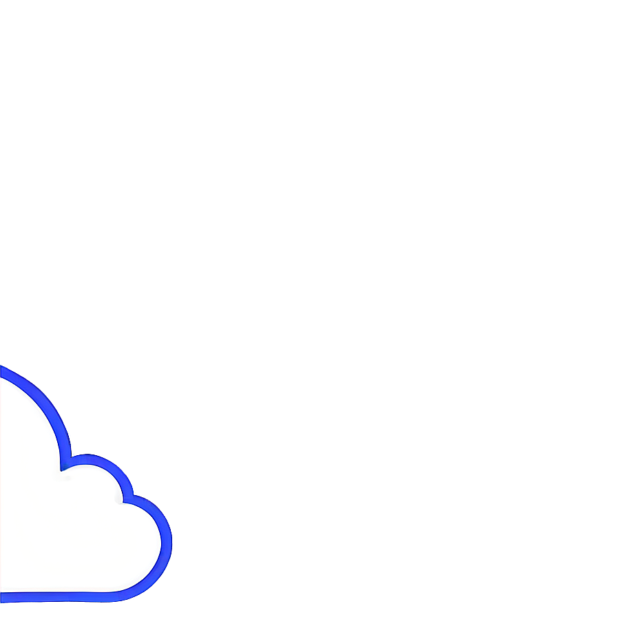 Cloud Outline Transparent Png Onk77 PNG