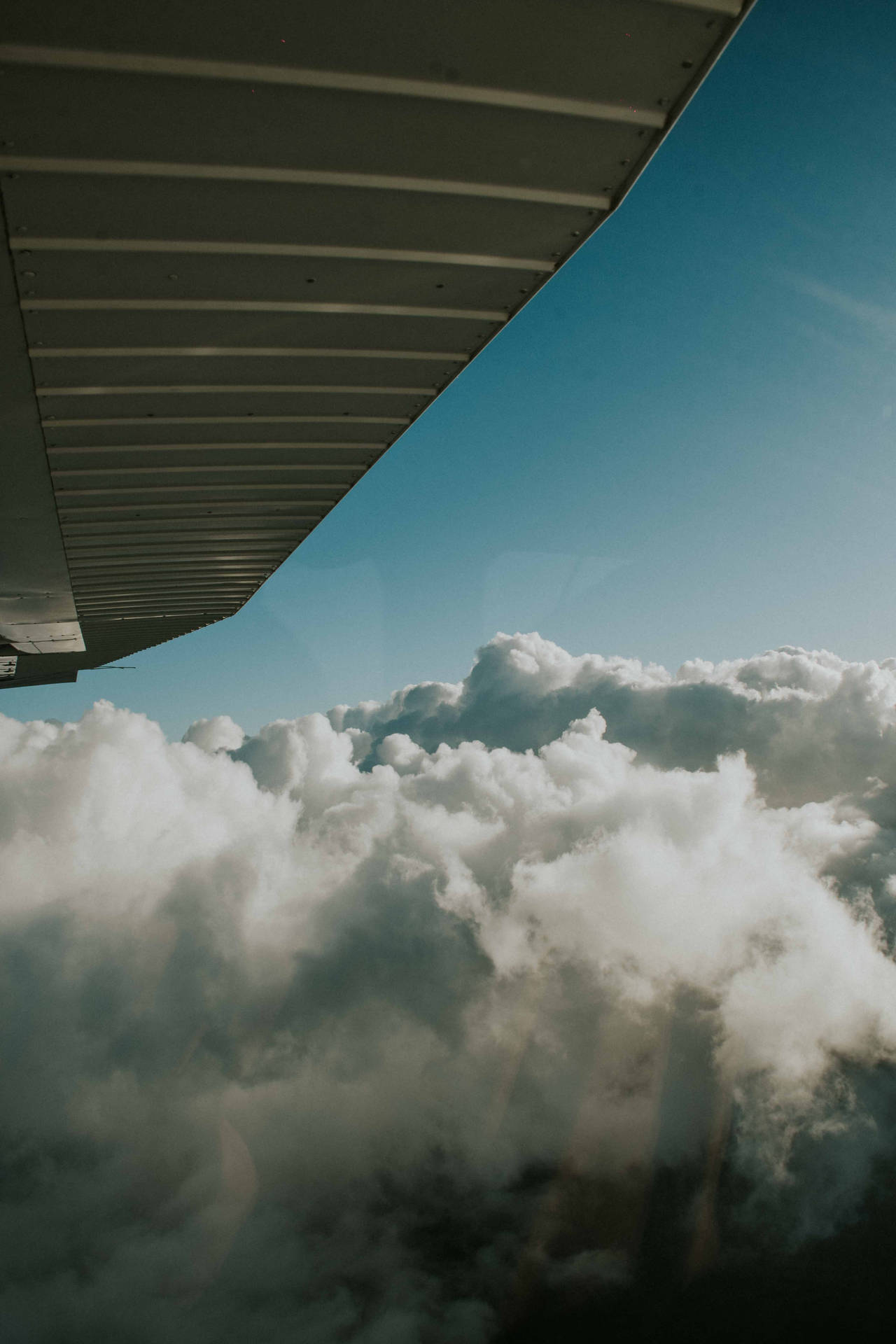 Cloud Plane Iphone Wallpaper