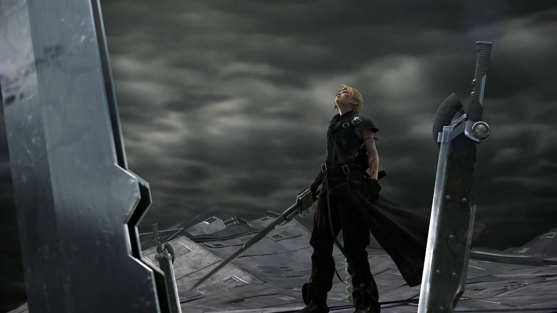Cloud Strife, the hero of Final Fantasy VII Wallpaper