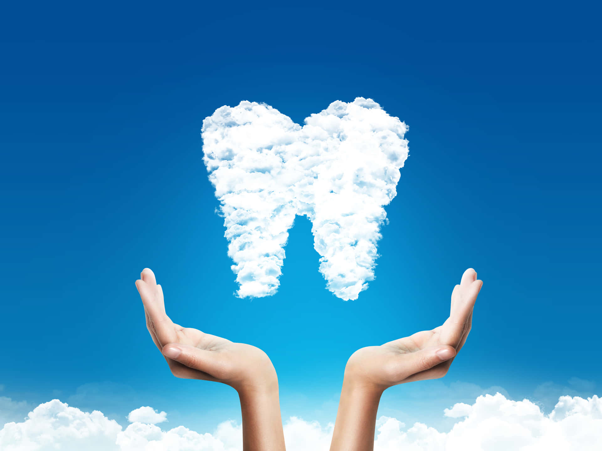 Cloud Tooth Concept Wallpaper