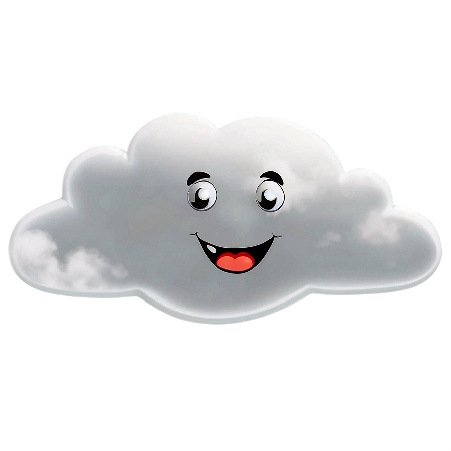 Cloud With Faces Png Lge PNG
