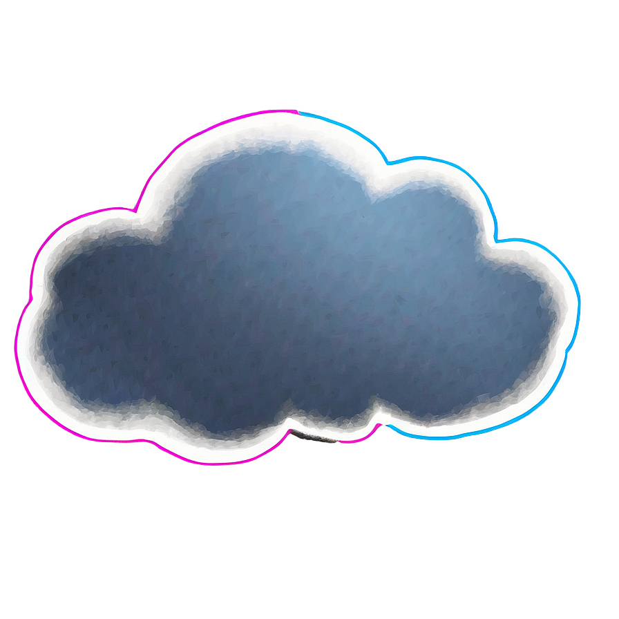 Cloud With Sun Rays Png 25 PNG