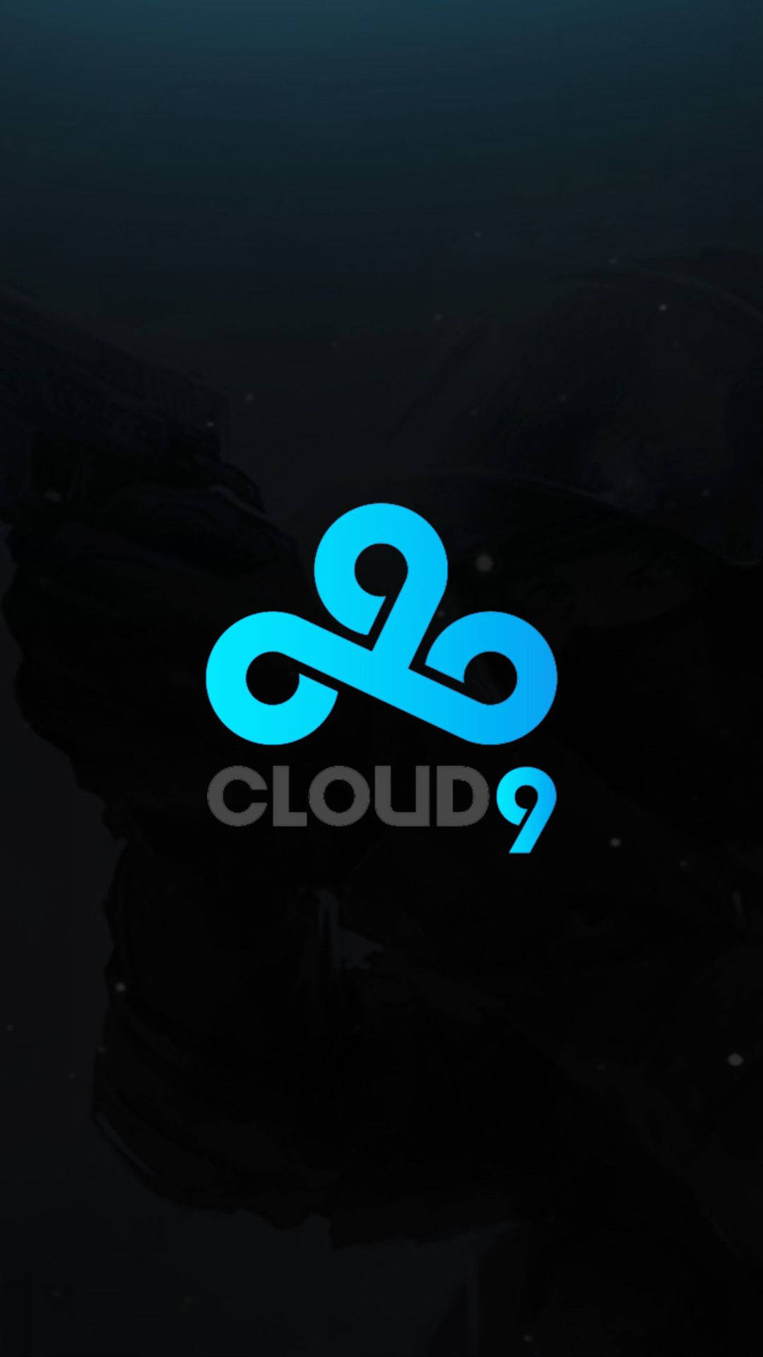 Cloud9 Cloud Shape Logo Wallpaper