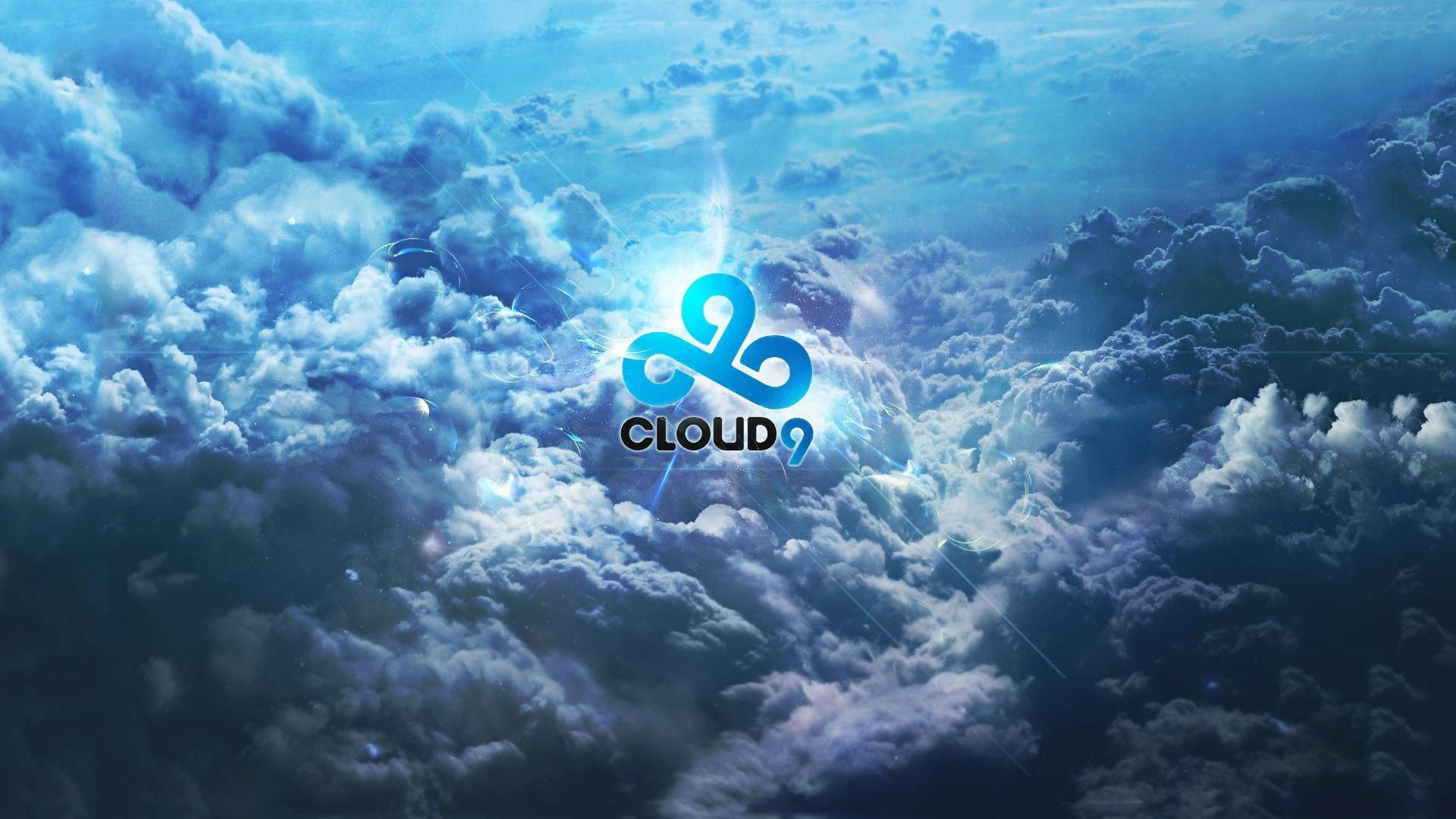 Cloud9 Storm Like Clouds Logo Wallpaper